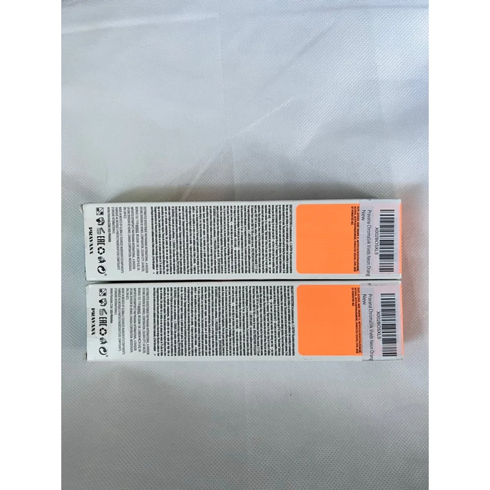 NWT Pravana Chromasilk Vivids Neons Direct Dye Hair Color Neon Orange 2-3 fl oz